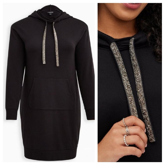 Torrid Fleece Dress - Picture 1 of 6